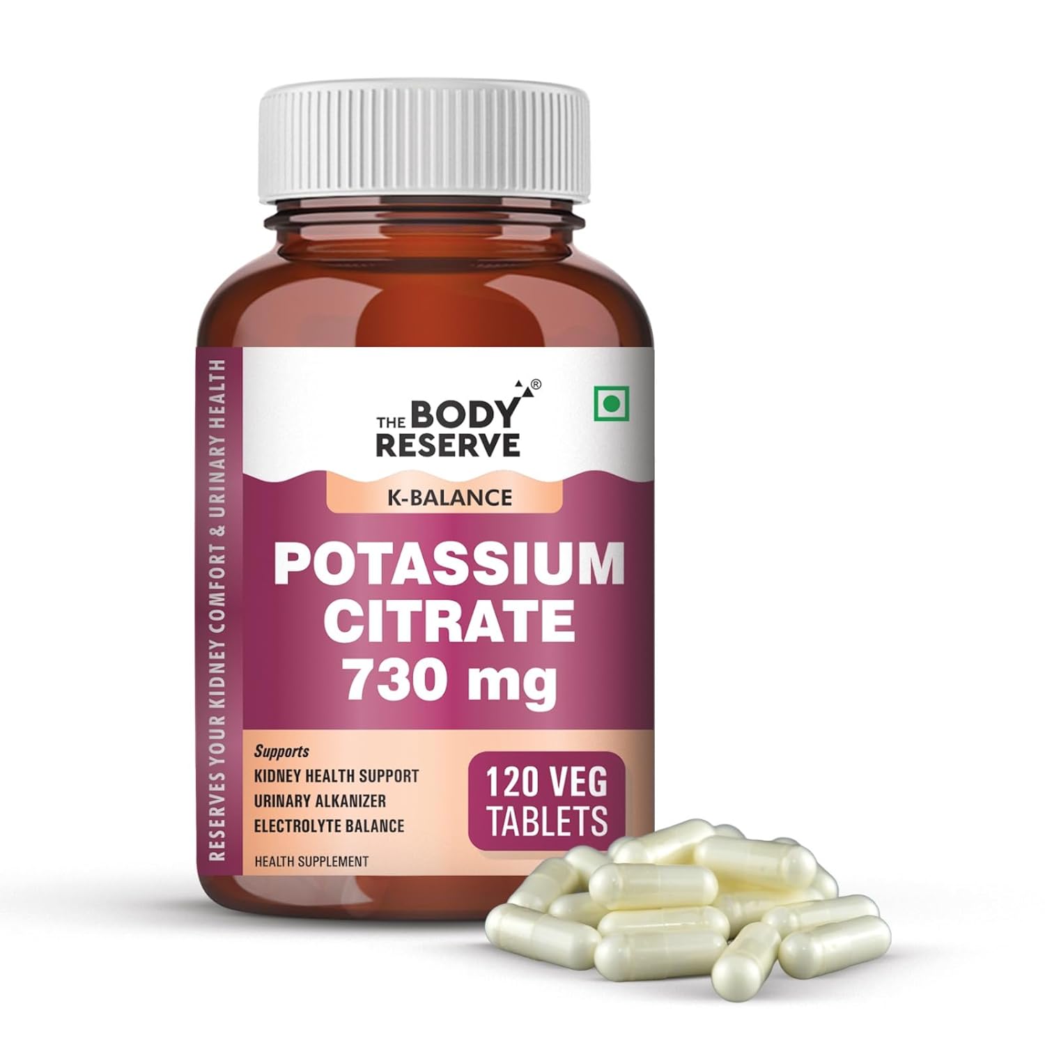 Potassium Citrate Tablets-120 for healthy kidney function