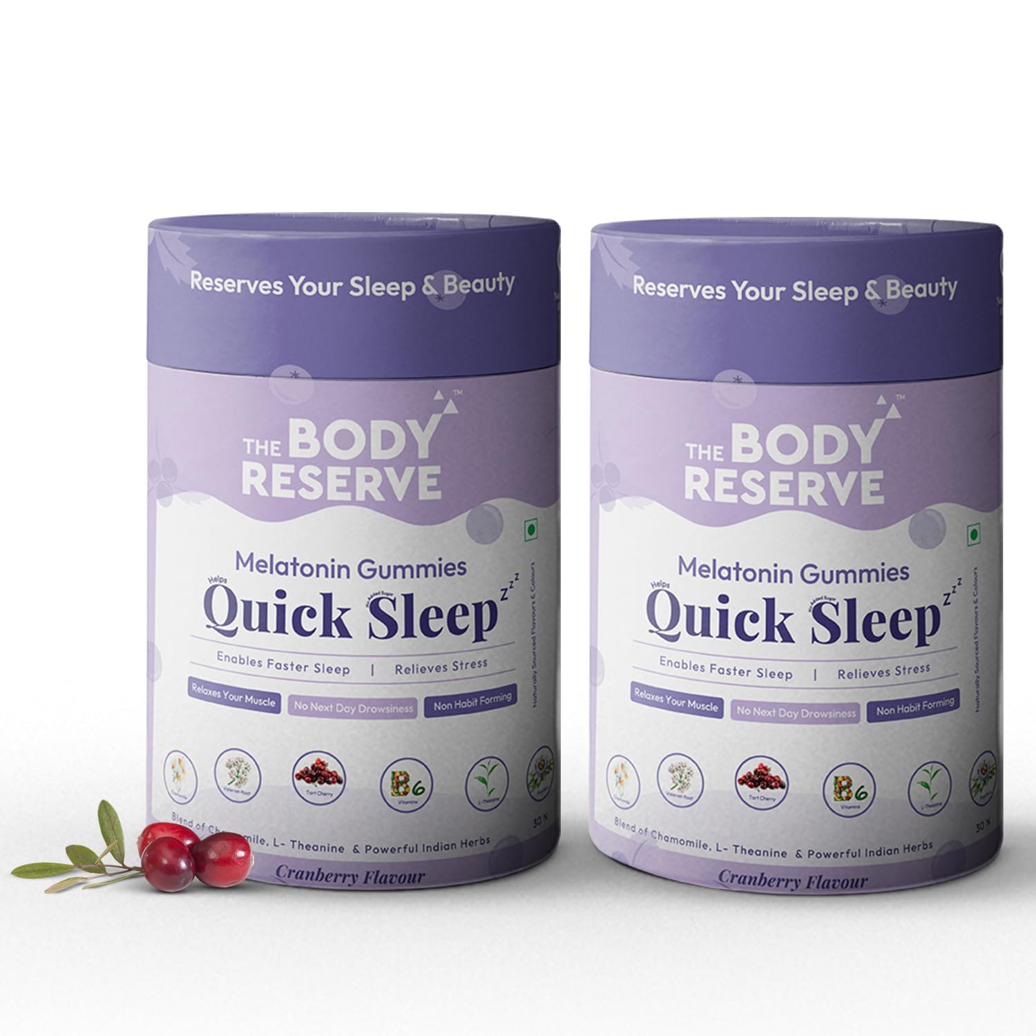 Quick Sleep Melatonin Gummies(Pack-2) for Sleep