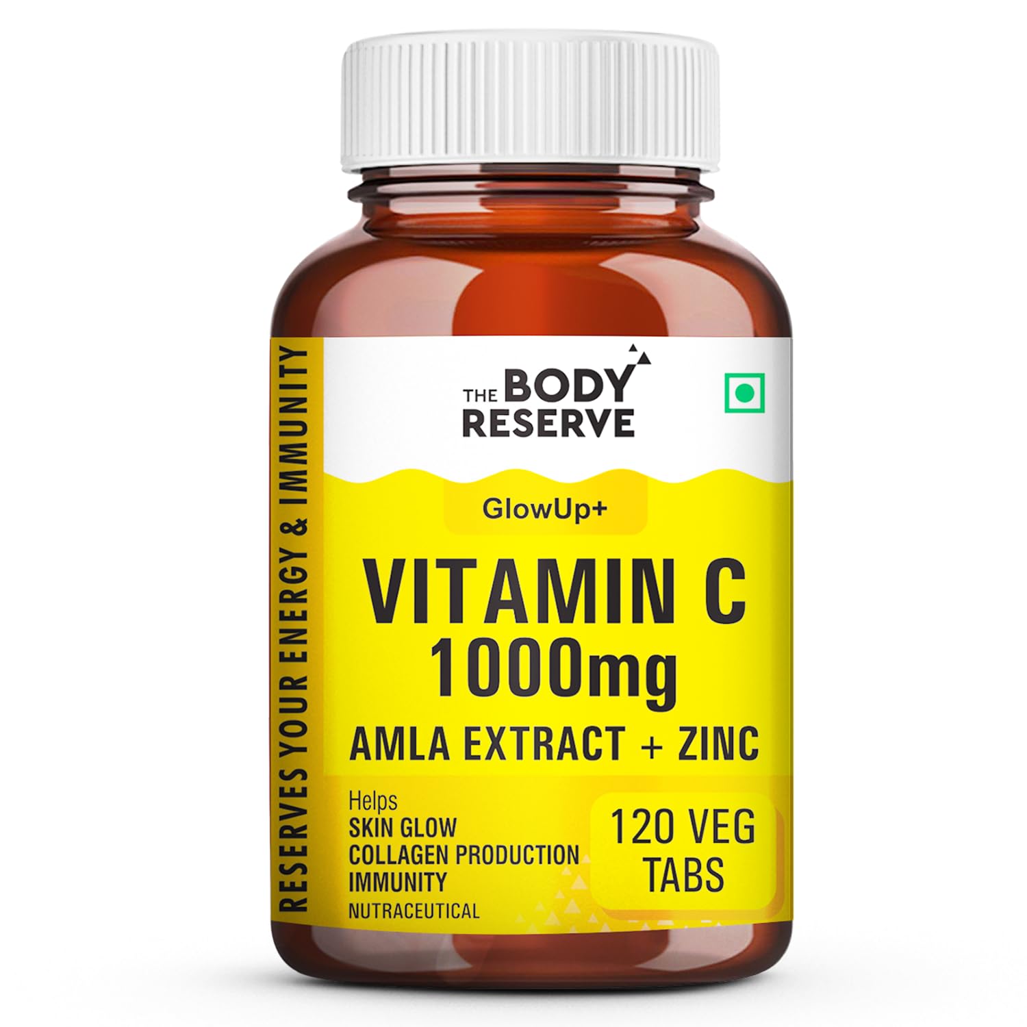 Vitamin C Supplements 120 Tablets For Glowing Skin
