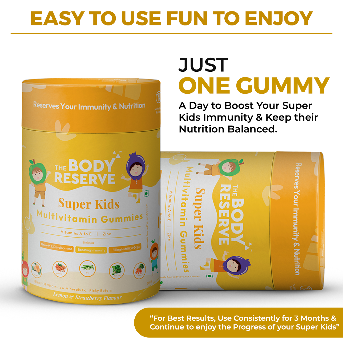 Super Kids Multivitamin Gummies – THEBODYRESERVE