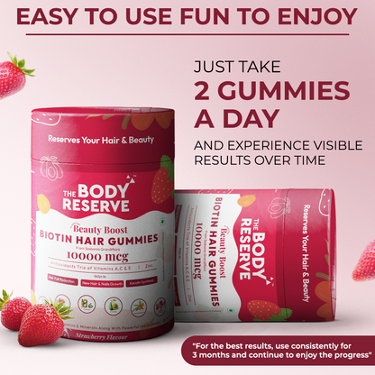 Beauty Boost Biotin Gummies