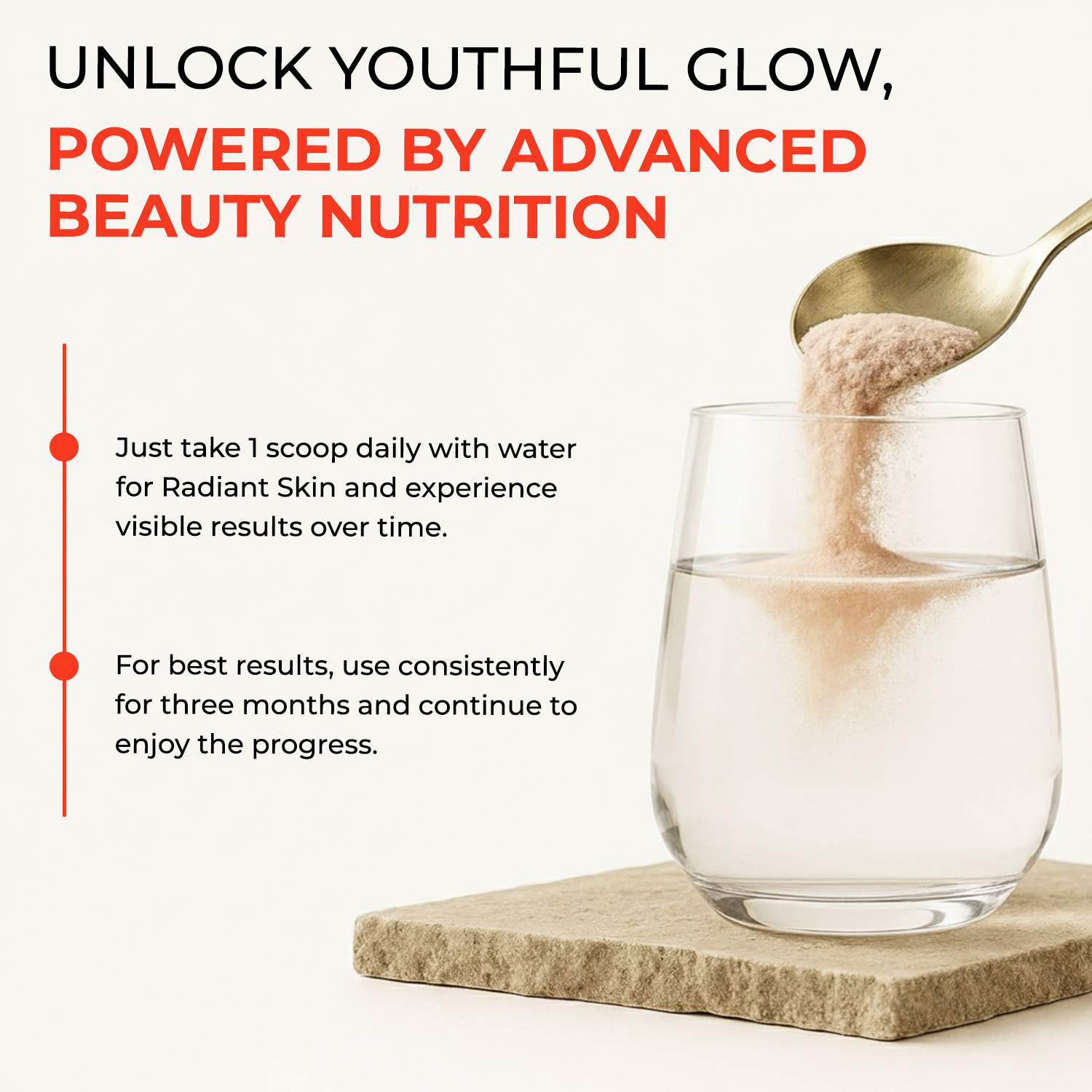 Marine Collagen Supplement For Men, Women (Orange - 200g)