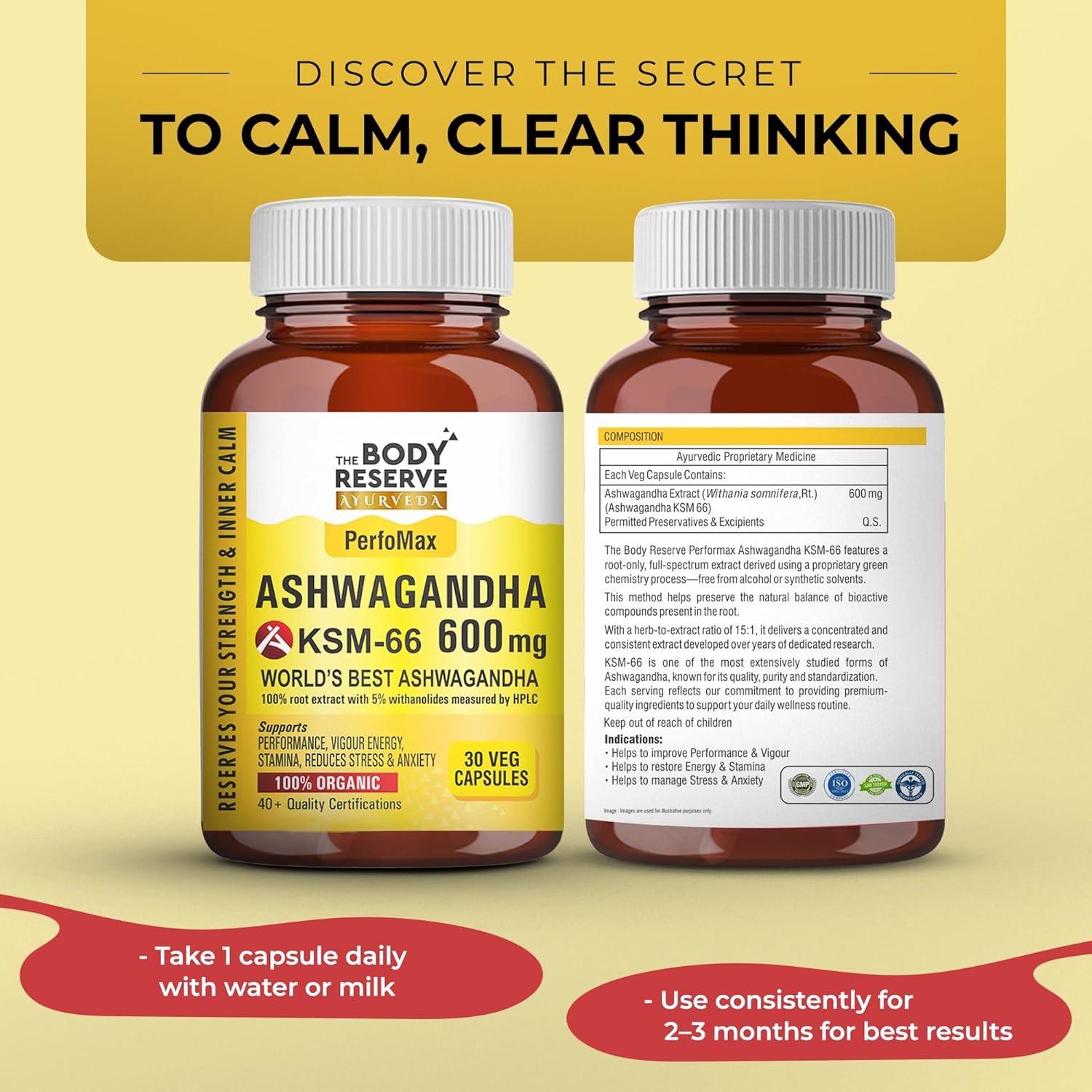 Ashwagandha KSM66-30 Capsules